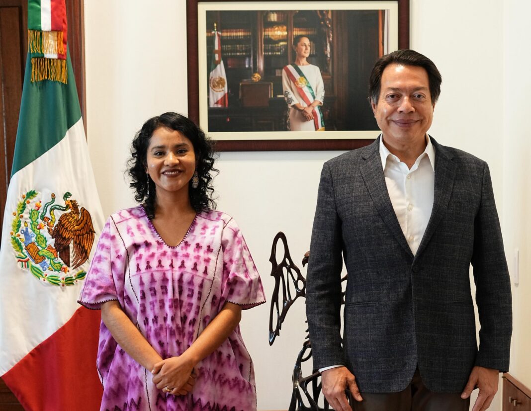 Nadia López García, pedagoga e indígena mixteca, asume la DGME en medio de polémica por libros de texto