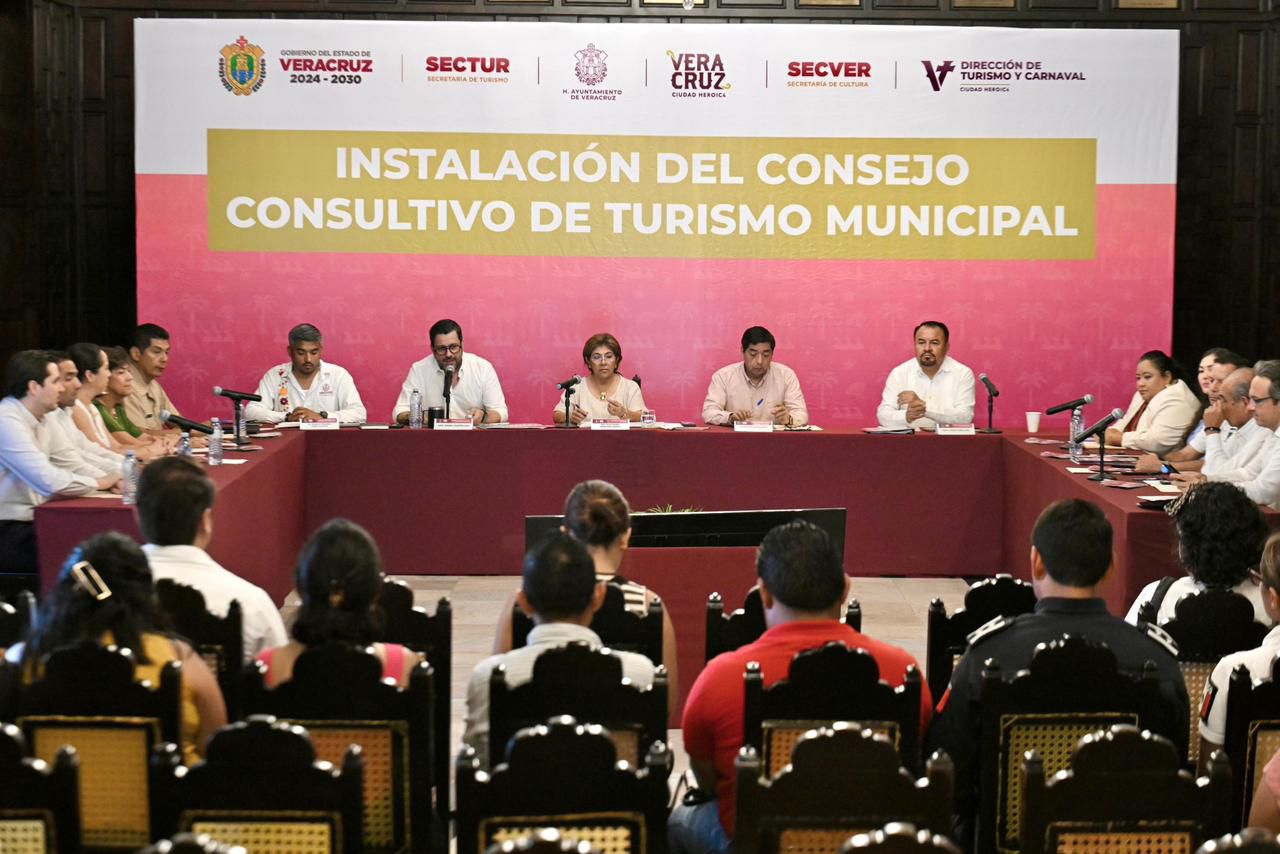 Instala Ayuntamiento de Veracruz el Consejo Consultivo de Turismo para detonar la economía local